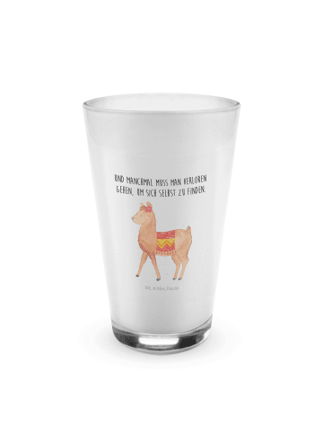 Mr. & Mrs. Panda kaffeeglas Alpaka Stolz mit Spruch in Transparent