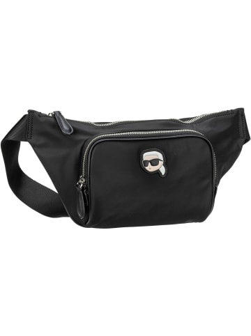 Karl Lagerfeld Bauchtasche / Gürteltasche K/Ikonik 2.0 Nylon Bumbag in Black