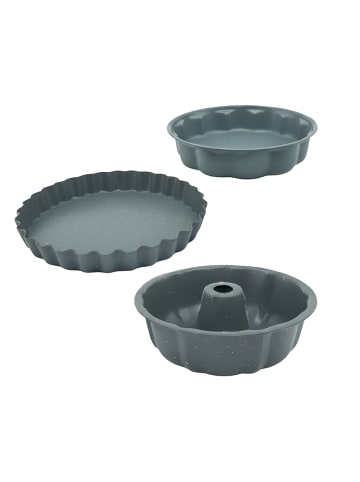 relaxdays 3-tlg. Backform Set in Grau