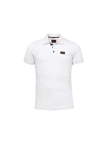 PME Legend Poloshirt kurzarm in weiß