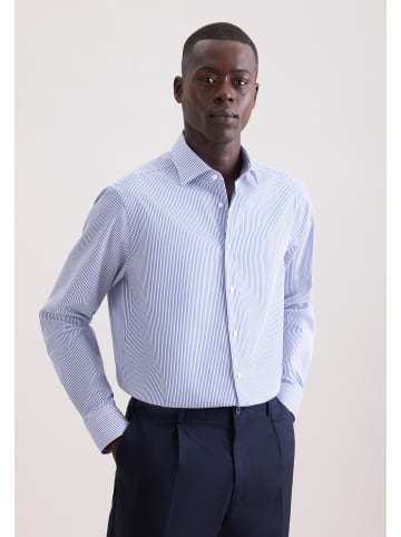 Seidensticker Business Hemd Regular in Mittelblau