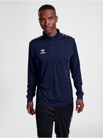Hummel Halbreißverschluss Sweatshirt Hmlauthentic Multisport Herren in MARINE