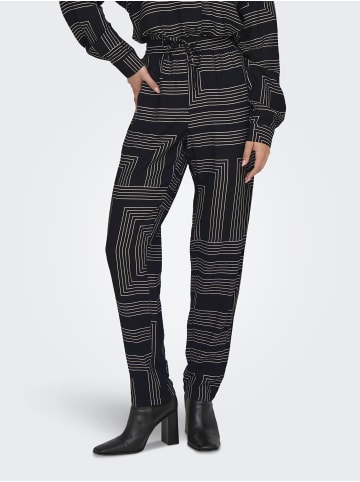 JDY Hose mit weitem Beinschnitt in Black