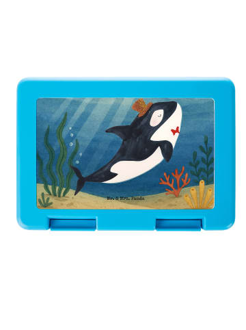 Mr. & Mrs. Panda Bento Box Orca Zylinder Design ohne Spruch in Weiß