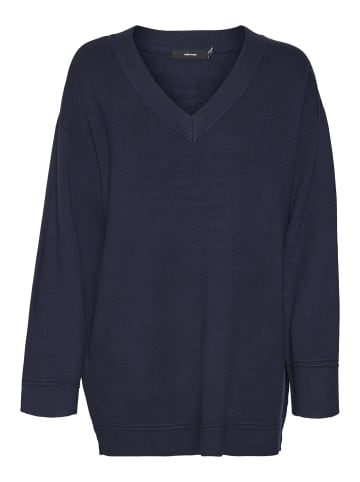 Vero Moda Strickpullover in Navy Blazer