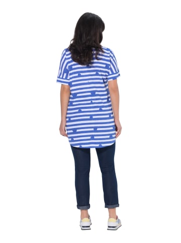 Ulla Popken Shirt in azurblau