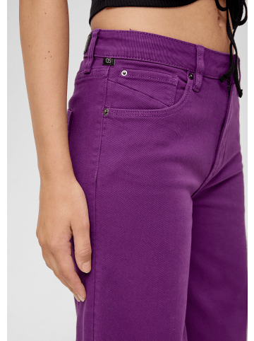 QS Jeans-Hose lang in Lila