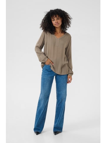 Kaffe Bluse langarm Amber Regular fit in Morel