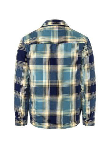 Black Diamond M RIDGEFIELD SHERPA FLANNEL SHIRT JACKET in Blau