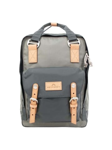 Doughnut Macaroon Euro 16 - Rucksack 38 cm (grey x dark grey) in grey x dark grey