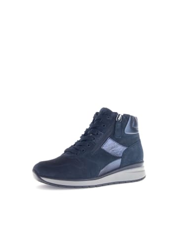 Gabor Comfort Sneaker high in blau