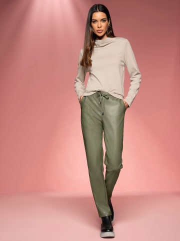 Heine Stehkragenshirt in sand