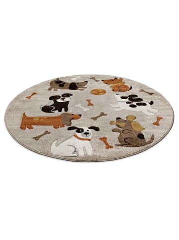 Teppich "Rocky & Friends" in Sand Beige Meliert/Braun