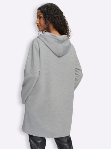 Heine Shirtjacke in grau-meliert