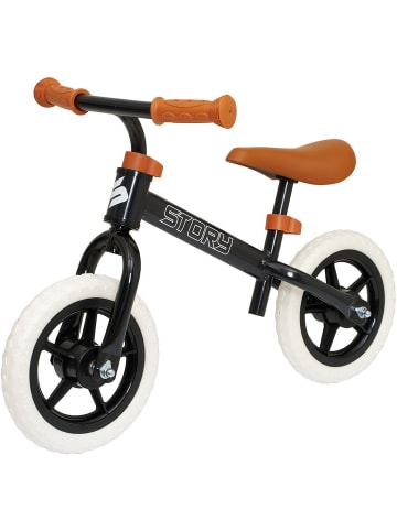 Story Kinder-Laufrad Run Racer in schwarz