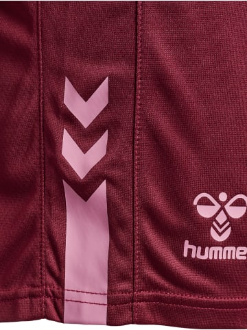 Hummel Hummel Shorts Hmlactive Multisport Damen Atmungsaktiv Feuchtigkeitsabsorbierenden in BURGUNDY