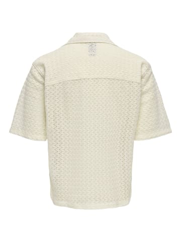 ONLY & SONS Hemd in Egret