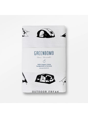 GreenBomb Geschirrtuch Nature Outdoor Frek in Weiß