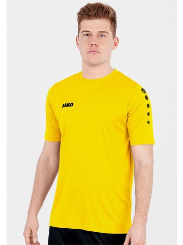 Jako Trikot 2er-Set Kurzarm Rundhals Moderne Uni-Optik in Gelb-2