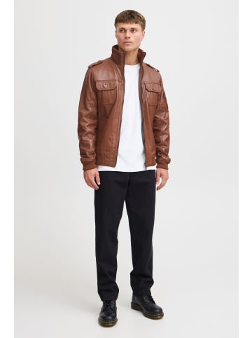 !SOLID Lederjacke SDFamash in Braun