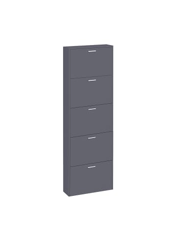 ebuy24 Schuhschrank SulosXL anthrazit Anthrazit 59 x 17 cm