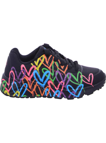Skechers Schnürhalbschuh in schwarz