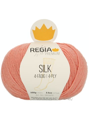 Regia Handstrickgarne Premium Silk, 100g in Apricot