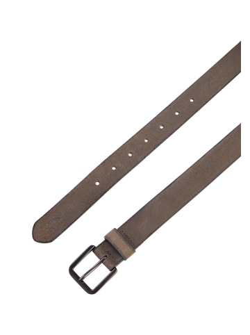 Camel Active Gürtel aus reinem Leder in Dunkelbraun