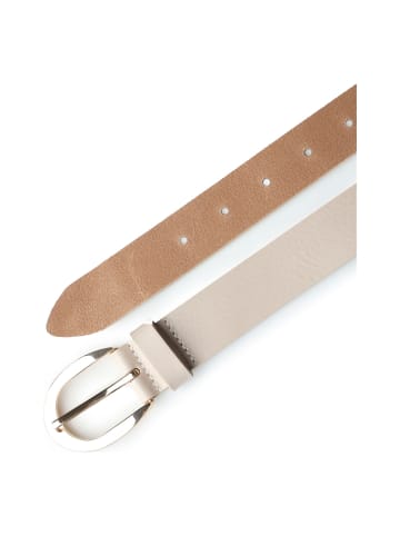 Vanzetti Gürtel Leder in creme