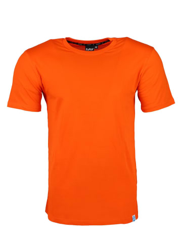 FuPer Baumwollshirt Karl in Orange