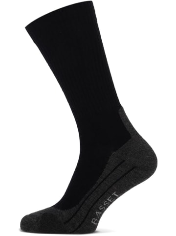 STAPP Socks Merino in schwarz in schwarz