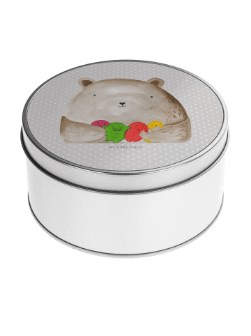 Mr. & Mrs. Panda zuckerdose Bär Gefühl ohne Spruch in Grau Pastell