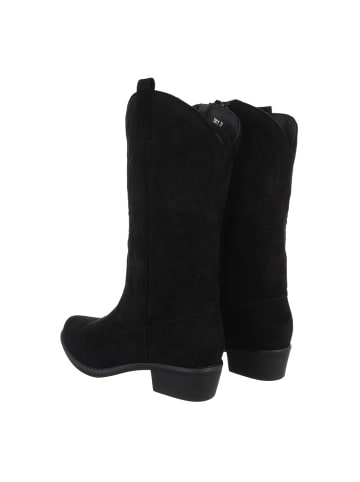 Ital-Design Stiefel in Schwarz