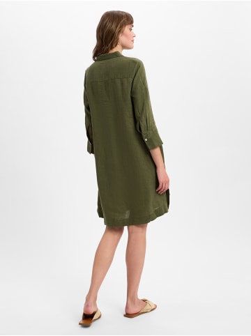 Franco Callegari Leinenkleid in khaki - 0041