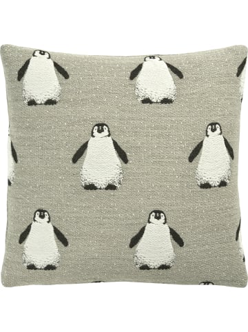 Sander Jacquard Kissenhülle Ping & Friends in grau