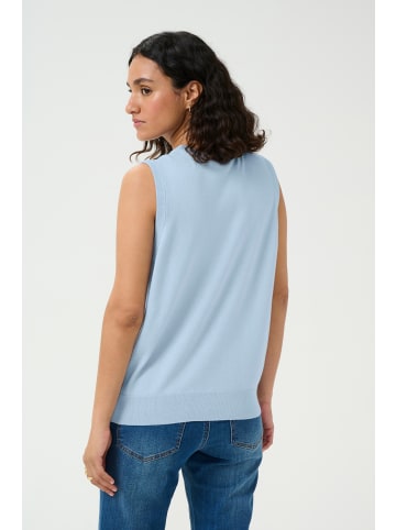 Kaffe Strickpullover KAlizza Regular fit in Soft Chambray