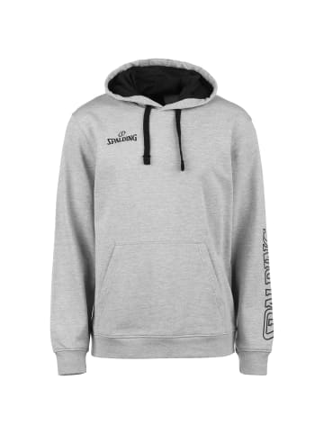 Spalding Kapuzenpullover Team II in grau / schwarz