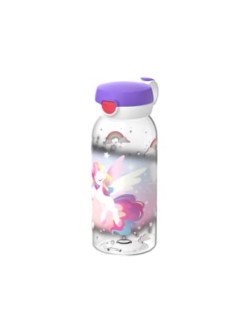 Mepal Trinkflasche mit Klappdeckel Campus in 600 ml in Unicorn Glow