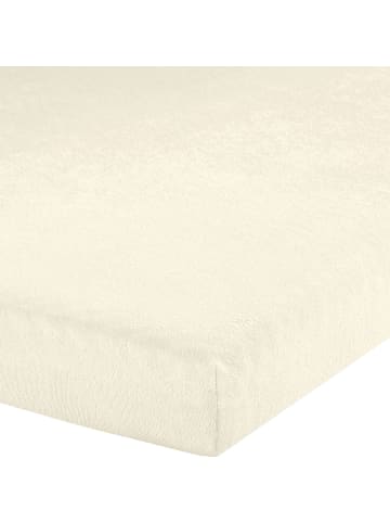 Erwin Müller Frottee Topper-Spannbettlaken Füssen in natur