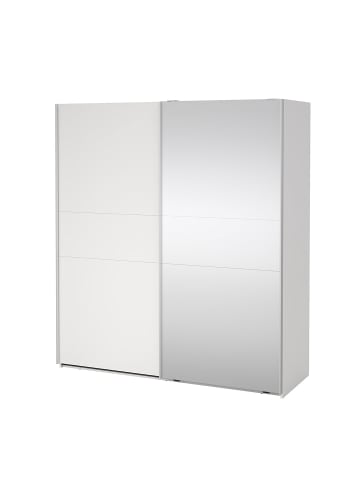 ebuy24 Schiebetürenschrank Como (2-türig) Weiß 179 x 67 cm