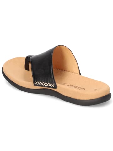 Gabor Pantolette in schwarz