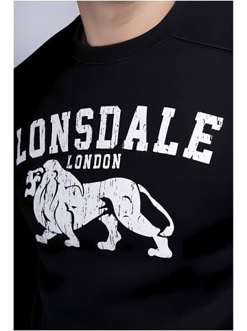 Lonsdale Pullover "Kersbrook" in Schwarz