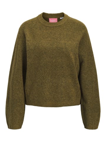 JJXX Strickpullover Rundhals meliert Jxvaleria in nutria