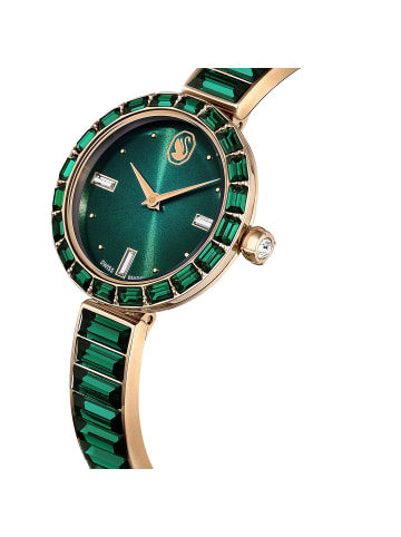 Swarovski Analoguhr für Damen in gold