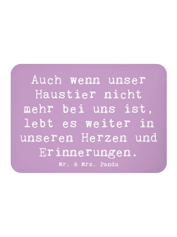 Mr. & Mrs. Panda Magnet Spruch Trauerbewältigung nach dem Verlus... in Lavendeltraum