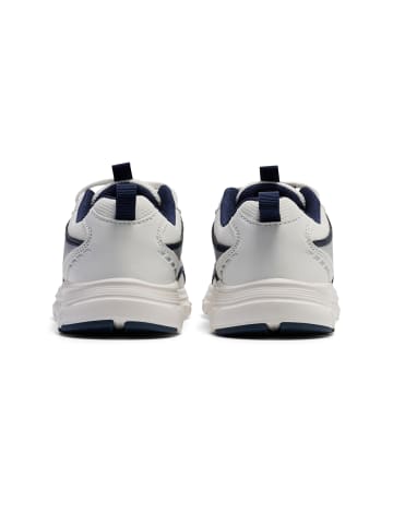 Hummel Elastische Schnürsenkel Sneaker Effort One Lebensstil Kinder in WHITE/NAVY