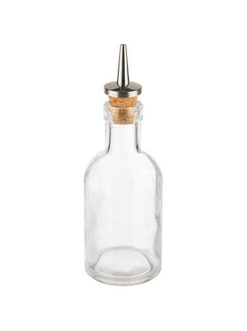 APS Essig- & Ölflasche in transparent, 5 x 5 cm, H:15,5 cm, Glas