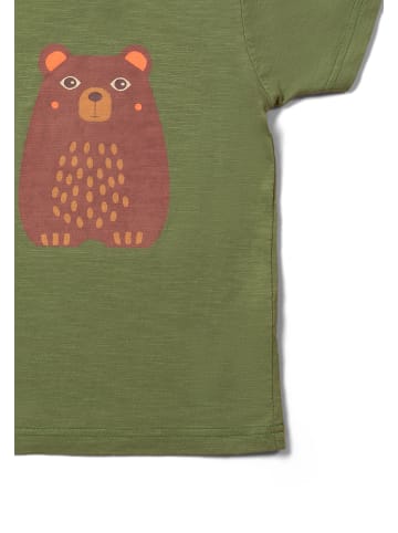 Little Green Radicals Kurzarm-T-Shirt in Grün