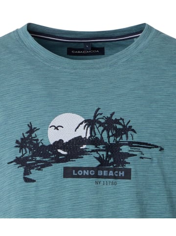 Katt Rundhals T-Shirt für Herren in uni