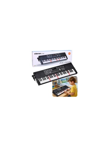Wisam® Keyboard-E-Piano mit Mikrofon, 200 Klangfarben, 61 Tasten